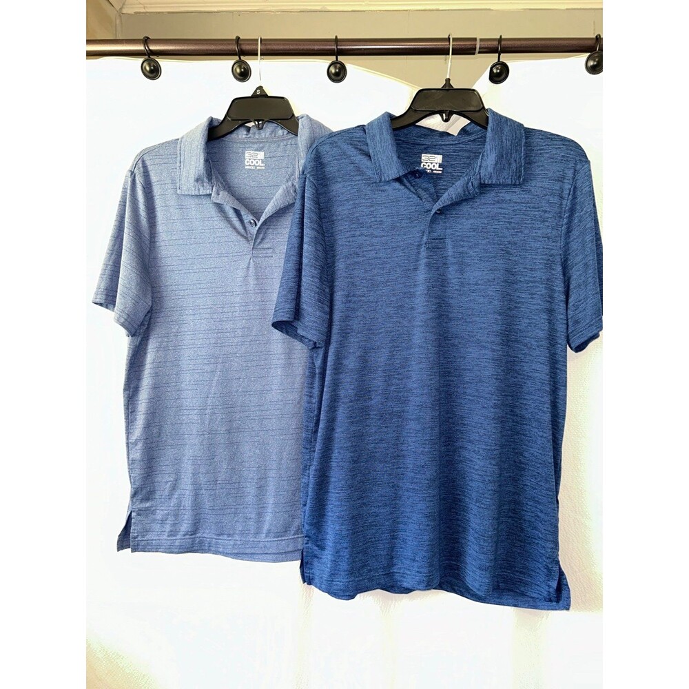 Men’s wrinkle resistant polo style shirts size medium